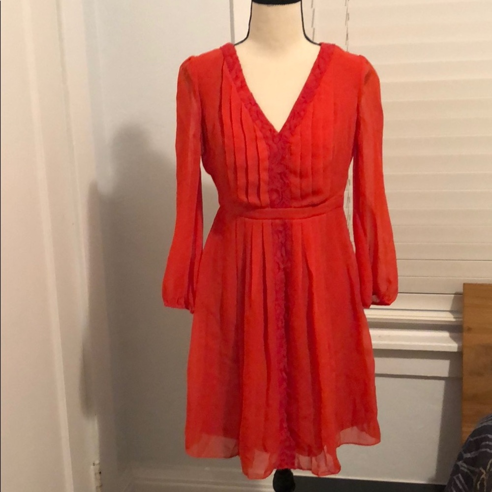 Red dress
